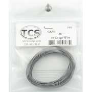 TCS 20 FT GRAY 1086 #30 DECODER WIRE